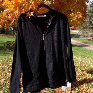 Sequined Black Jacket